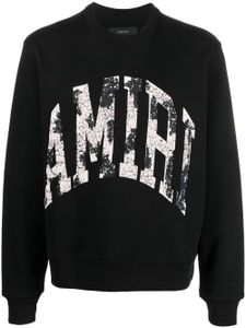 AMIRI sweat à logo imprimé - Noir