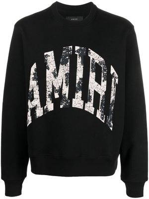 AMIRI sweat à logo imprimé - Noir