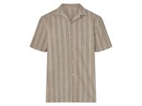 esmara Men Heren overhemd (Beige, L) esmara Men Heren overhemd (Beige, L)