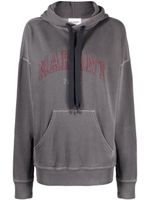 MARANT ÉTOILE Mansel logo-print hoodie - Gris - thumbnail