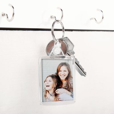 Sleutelhanger set met foto - 100 stuks (dubbelzijdig)