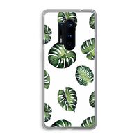 Tropische bladeren: OnePlus 8 Pro Transparant Hoesje