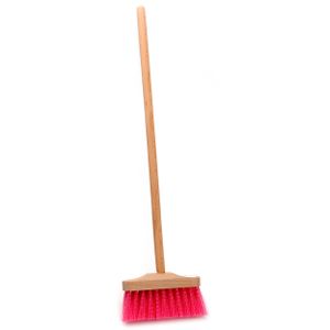 Playwood Kleine bezem - roze