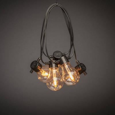 KonstSmide 14,5mPartylight lichtsnoer van 10xA60 lampen - 2391-800
