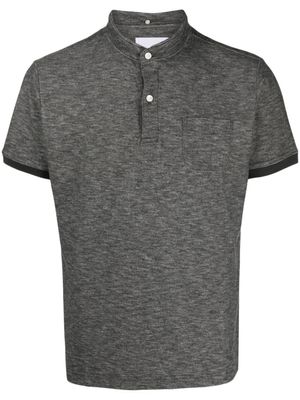 Private Stock polo The Felix à effet chiné - Gris