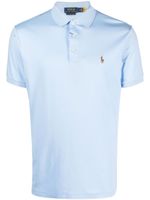 Polo Ralph Lauren polo à motif Polo Pony - Bleu