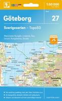 Topografische kaart - Wandelkaart 27 Sverigeserien Göteborg | Norstedts Topografische kaart - Wandelkaart 27 Sverigeserien Göteborg | Norstedts