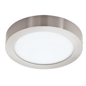 EGLO Fueva-C Opbouwlamp - LED - Ø 22,5 cm - Grijs/Wit - Dimbaar