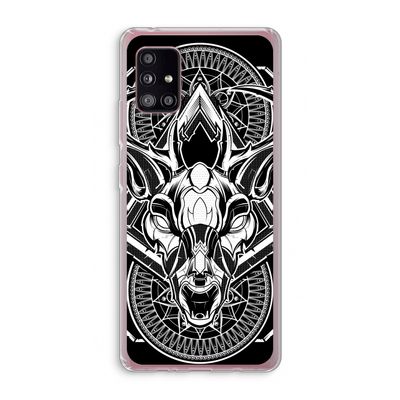 Oh Deer: Samsung Galaxy A51 5G Transparant Hoesje