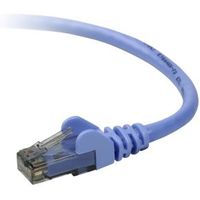 Belkin Cable patch CAT5 RJ45 snagless 1m blue netwerkkabel Blauw - thumbnail