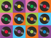 Vinyl tapijt Keuken vinyl schijfplaten Vinyl tapijt Keuken vinyl schijfplaten