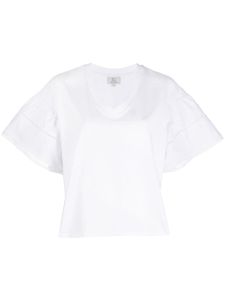 Woolrich t-shirt à manches bouffantes - Blanc