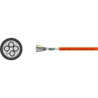 Helukabel TOPSERV® 113 Servokabel 4 G 35 mm² + 2 x 1.50 mm² Oranje 75958 100 m