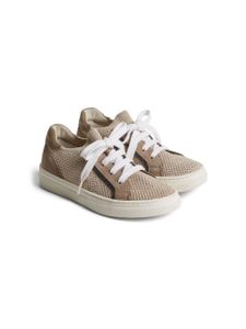 Brunello Cucinelli Kids baskets à ornements métalliques - Tons neutres