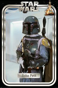 Star Wars Boba Fett Retro Packaging Poster 61x91.5cm