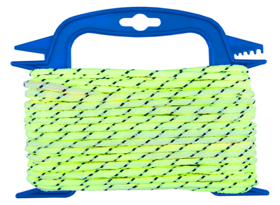 Connex Pp Touw 4Mm/30Kg Fluo/Gr Haspel/20M - DY2701856