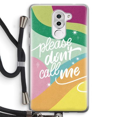 Don't call: Honor 6X Transparant Hoesje met koord