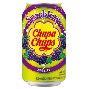 Chupa Chups Chupa Chups - Sparkling Grape Drink 345ml (import uit Korea)