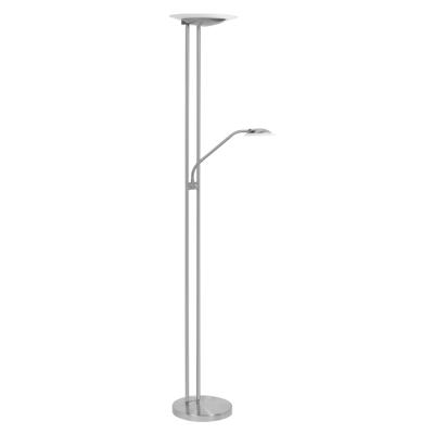Highlight Klassieke vloerlampBiarritz nikkel Ø 28cm - V4183.30