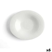 Diep bord Ariane A'bordo Keramisch Wit (Ø 29 cm) (6 Stuks)