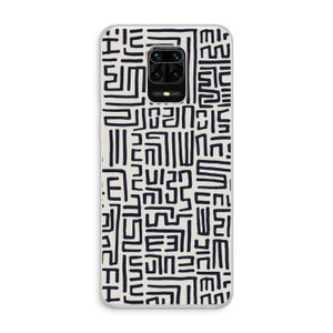 Moroccan Print: Xiaomi Redmi Note 10 Lite Transparant Hoesje