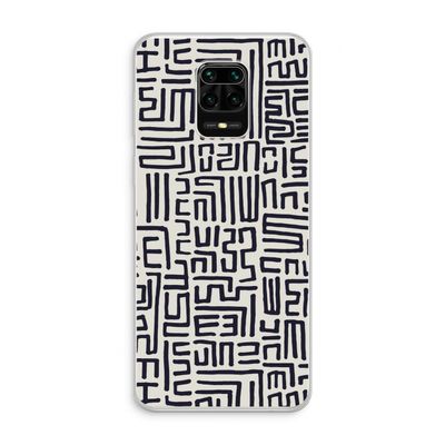 Moroccan Print: Xiaomi Redmi Note 10 Lite Transparant Hoesje