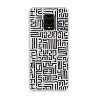 Moroccan Print: Xiaomi Redmi Note 10 Lite Transparant Hoesje