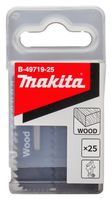 Makita Accessoires Zaagblad hout | 53x18x0,55mm | 25 stuks - B-49719-25 B-49719-25