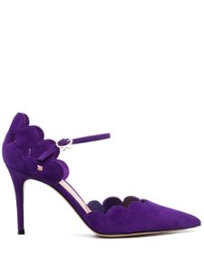 Gianvito Rossi escarpins Ariana D'Orsay 85 mm - Violet