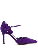 Gianvito Rossi escarpins Ariana D'Orsay 85 mm - Violet - thumbnail