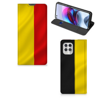 Motorola Moto G100 Standcase Belgische Vlag