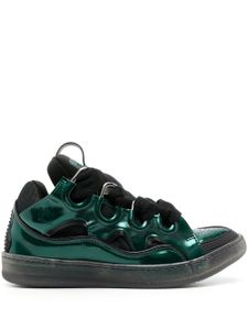 Lanvin baskets Curb à lacets - Noir