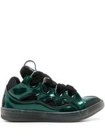 Lanvin baskets Curb à lacets - Noir