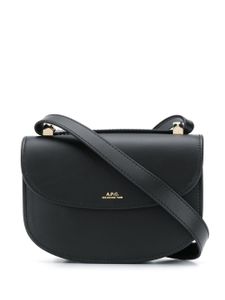 A.P.C. sac à bandoulière à rabat - Noir