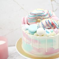 Lovely Gender Reveal Taart