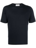 John Smedley t-shirt en jersey de coton - Bleu - thumbnail