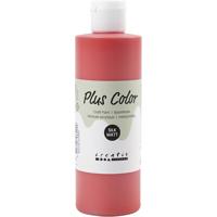 Plus Color acrylverf, crimson red, 250 ml/ 1 fles