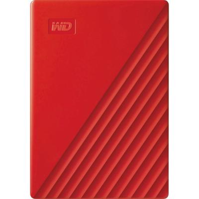 WD My Passport 2 TB Externe harde schijf (2,5 inch) USB-A 3.2 Gen 1 Rood WDBYVG0020BRD-WESN