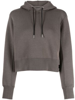 sacai Hoodie met S-applicatie - Bruin sacai Hoodie met S-applicatie - Bruin
