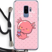 Love You A Lotl: Samsung Galaxy S9 Plus Transparant Hoesje met koord