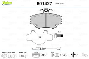 Valeo Remblokset 601427