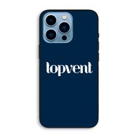 Topvent Navy: iPhone 13 Pro Max Biologisch afbreekbaar hoesje