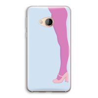 Pink panty: HTC U Play Transparant Hoesje