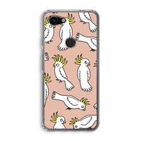Papegaai: Google Pixel 3a Transparant Hoesje