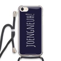 Joengneuh!: iPhone 8 Transparant Hoesje met koord