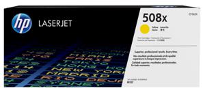 HP 508X originele high-capacity gele LaserJet tonercartridge