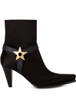 Giuseppe Zanotti bottines à plaque étoile - Noir