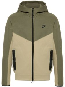 Nike hoodie Tech Fleece à fermeture zippée - Vert