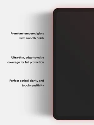 Bodyguardz Red Light Converter glass screen protector iPad (10th Gen/A16)