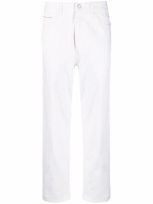 Jacob Cohën jean droit court - Blanc